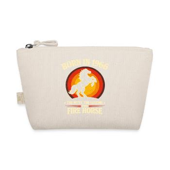 Legend 1966 Fire Horse Myth Retro - Organic Pouch - nature - Front