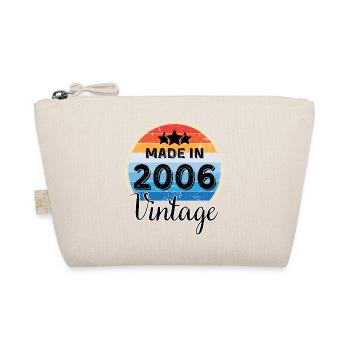 Anniversaire Vintage Année de Naissance 2006 - Trousse biologique - nature - Devant