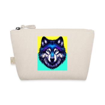 Wolf - Bio-Täschchen - Natur - Vorne