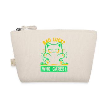 Bad Luck Who Care's - Bio-Täschchen - Natur - Vorne