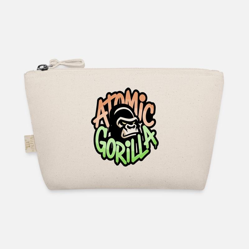 Atomic Gorilla Graffiti Organic Pouch