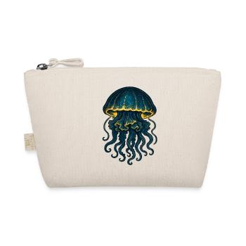 Glowing Deep Sea Jellyfish Galaxy - Organic Pouch - nature - Front