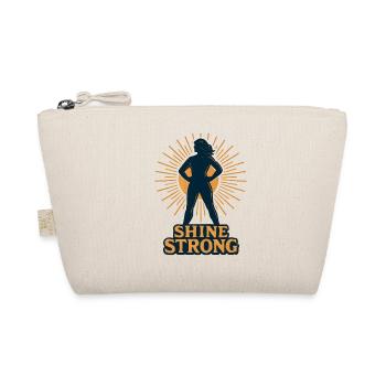 Shine Strong Silhouette Sonnenstrahlen - Bio-Täschchen - Natur - Vorne