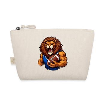 Mascotte de football Lion - Trousse biologique - nature - Devant