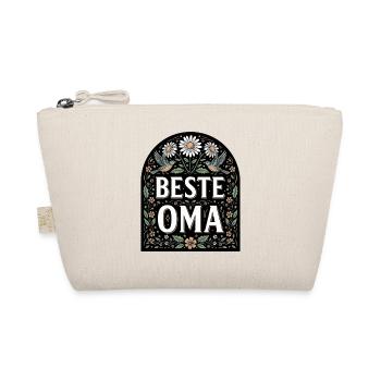 Beste Oma Geschenk für die liebste Großmutter - Bio-Täschchen - Natur - Vorne
