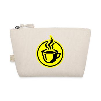 kaffee symbol - Bio-Täschchen - Natur - Vorne