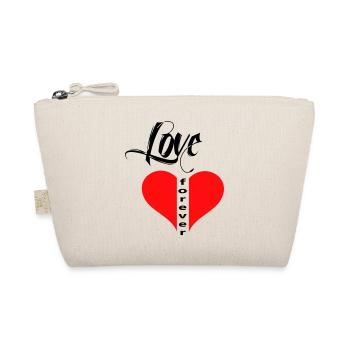 Cœur d’amour - Trousse biologique - nature - Devant