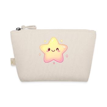 Motif d’étoiles mignonnes pour enfants fans de Kawaii Cartton - Trousse biologique - nature - Devant