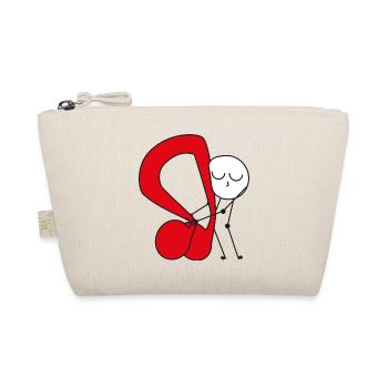 Câlin Note Musique Rouge - Trousse biologique - nature - Devant
