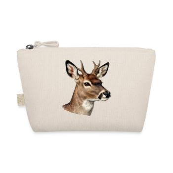Cerf chevreuil aquarelle naturelle - Trousse biologique - nature - Devant