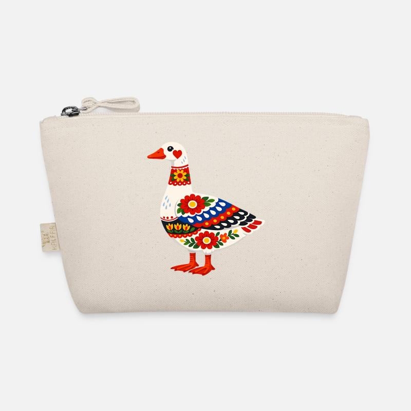 Oie colorée dans le style folklorique Trousse biologique