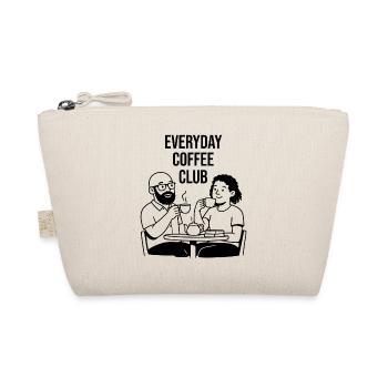 everyday coffee club - Ohne Bohne ohne mich - Bio-Täschchen - Natur - Vorne
