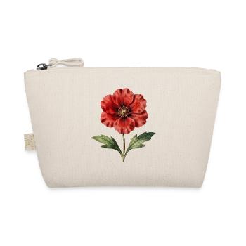 Pavot Rouge Illustration Botanique - Trousse biologique - nature - Devant