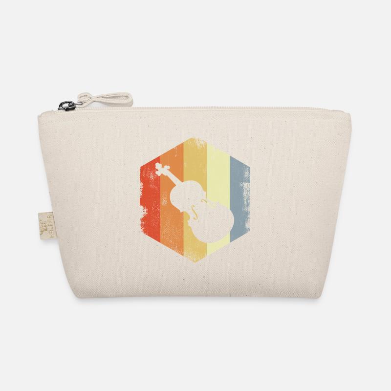 Dessin vintage de violon Trousse biologique