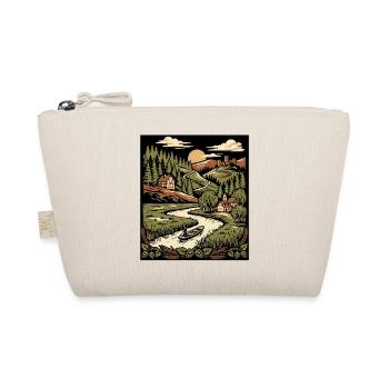 70s Nature Vintage - Bio-Täschchen - Natur - Vorne