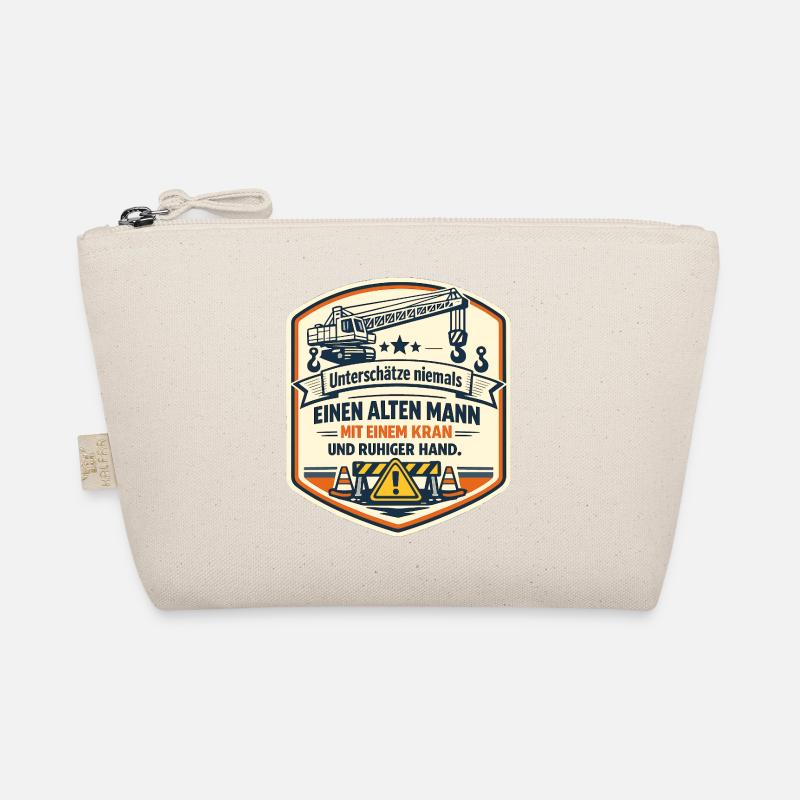 Kranmeister Alter Mann Patch Bio-Täschchen