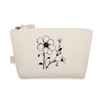 Flower Vine Flower Blossom Gift Mother Mother's Day - Organic Pouch - nature - Front