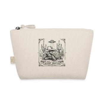 Desert Drifter Turtle Cowboy UFO Cowboy - Organic Pouch - nature - Front