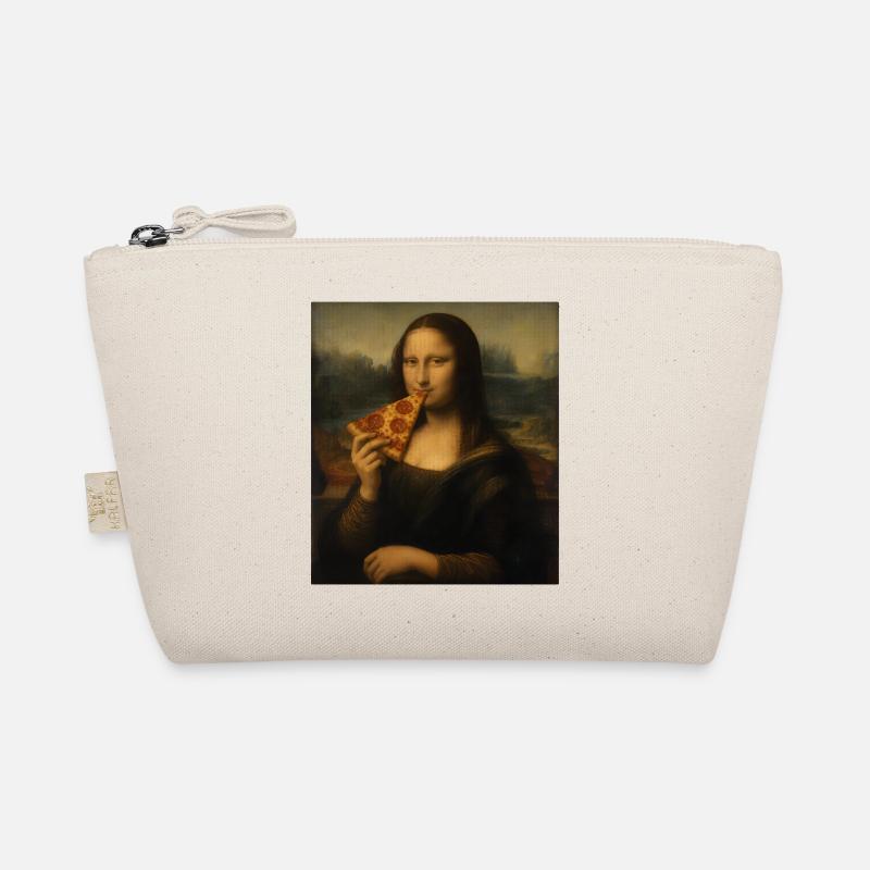 Mona Pizza Leonardo Da Vinci Pizza drôle Mona Li Trousse biologique