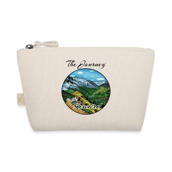 Le voyage est la récompense - Trousse biologique - nature - Devant