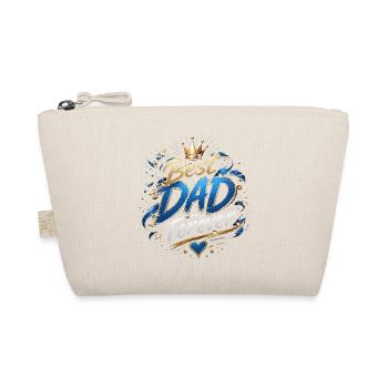 Bestes Papa Forever Kronen-Design - Bio-Täschchen - Natur - Vorne