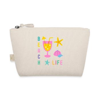 Beach Life Summer Style - Organic Pouch - nature - Front