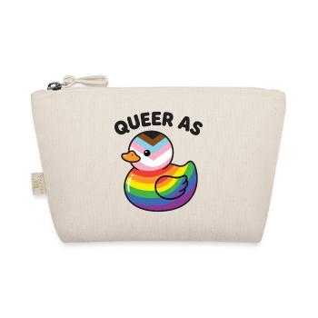 Pride Month LGBT – Schwul wie Ente - Bio-Täschchen - Natur - Vorne