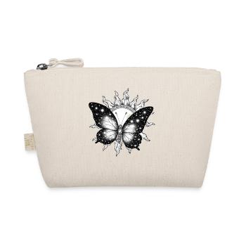 World of the Sun – Eternal Cosmic Butterfly - Organic Pouch - nature - Front
