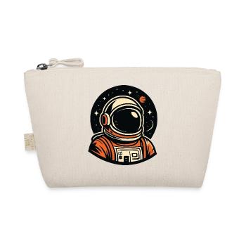 Orange astronaut in space - Organic Pouch - nature - Front