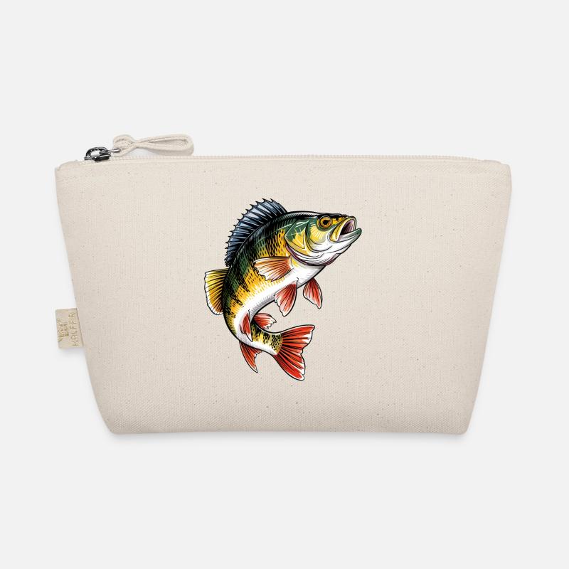 Perch Fishing Organic Pouch
