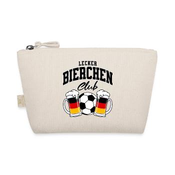 Lecker Bierchen Club Fußball Deutschland - Bio-Täschchen - Natur - Vorne