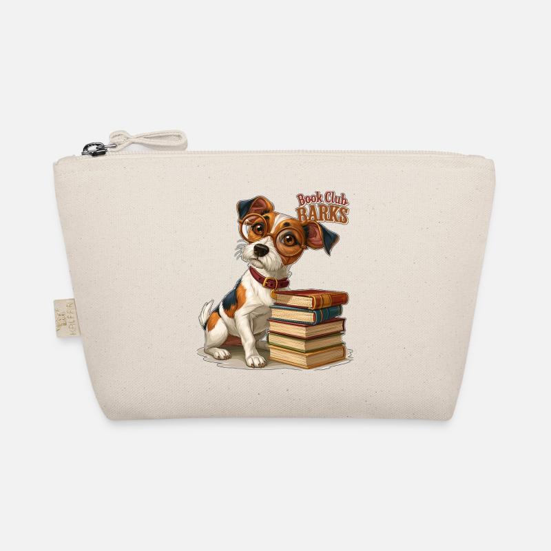 Book Club Barks Reading Pup Organic Pouch