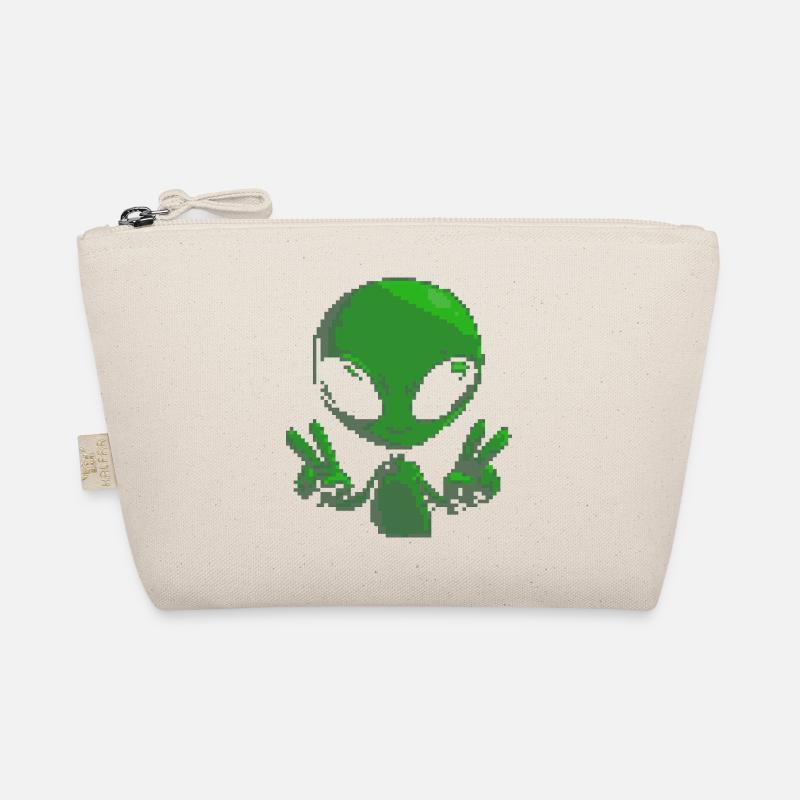 Signe de paix extraterrestre Pixel Trousse biologique