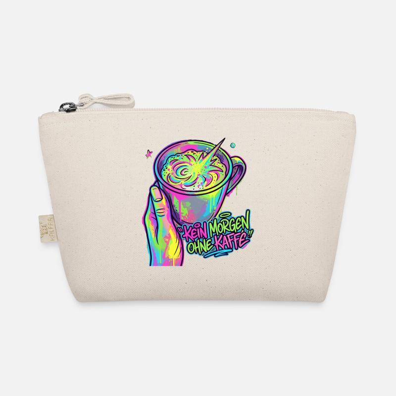Kaffee Neon Splash – Morgenkick - Bio-Täschchen - Natur