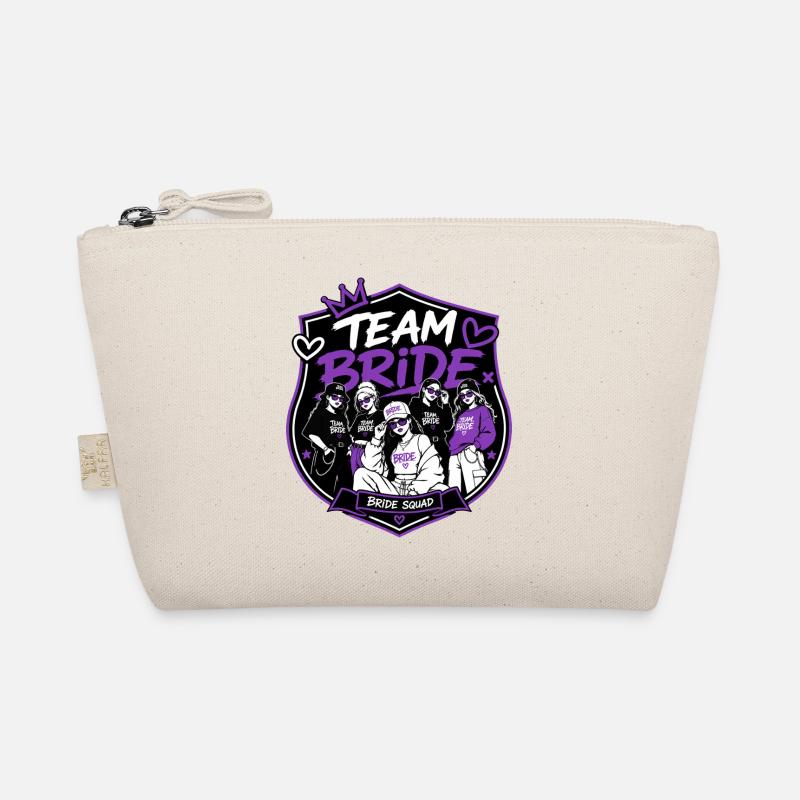 Team Bride Streetwear Squad Edition - Bio-Täschchen - Natur
