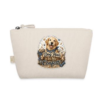 Dog Hair Is My Confetti Hund - Bio-Täschchen - Natur - Vorne