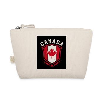 Canada Retro Schild Vintage Design - Bio-Täschchen - Natur - Vorne