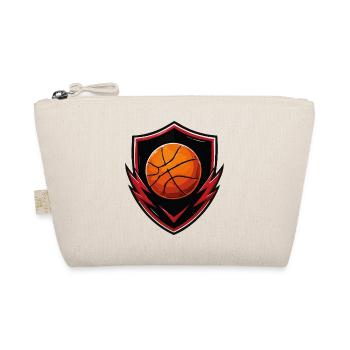 Conception du logo du bouclier de basketball - Trousse biologique - nature - Devant
