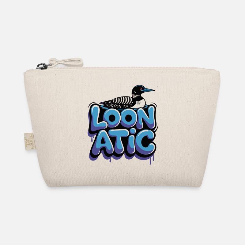 Eistaucher Wasservogel Loonatic Bio-Täschchen