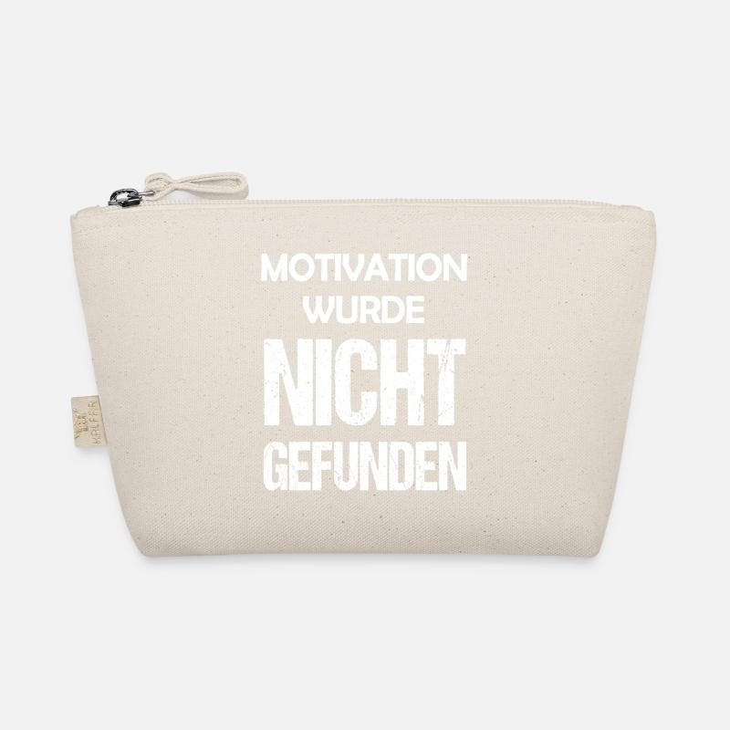 Motivation wurde nicht gefunden Lustiger Spruch Bio-Täschchen