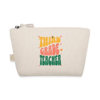 Third Grade teacher - Organic Pouch - nature - Front