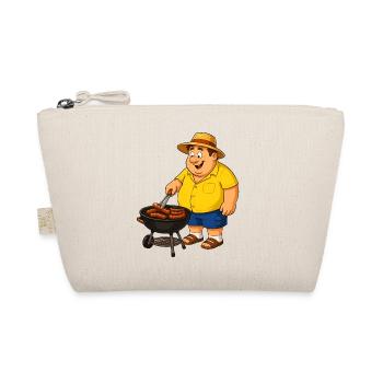 Barbecue with straw hut - Organic Pouch - nature - Front