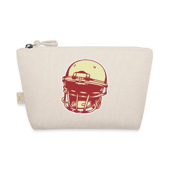 American Football Helmet - Organic Pouch - nature - Front