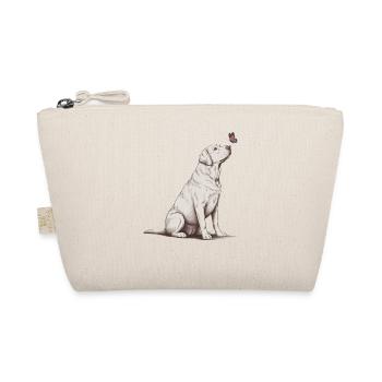 Labrador Retriever avec croquis papillon - Trousse biologique - nature - Devant