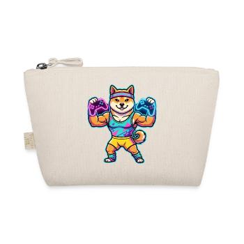 Gym Gamer Shiba Inu Dog Rétro - Trousse biologique - nature - Devant