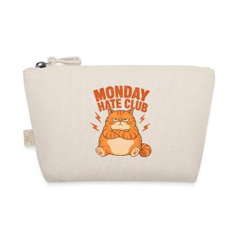 Monday Hate Club Cat - Organic Pouch - nature - Front