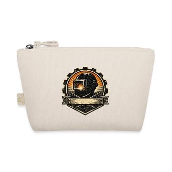 Welder Sparks Metal Industry Work Pride - Organic Pouch - nature - Front