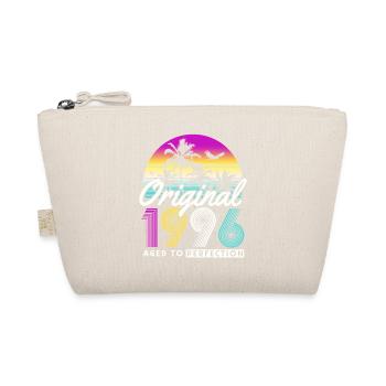 Vintage 1996 Birthday Gift 30 Years Retro - Organic Pouch - nature - Front