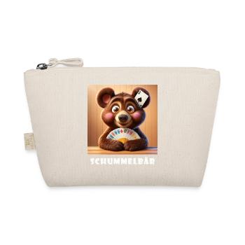 Schummelbär  - Bio-Täschchen - Natur - Vorne