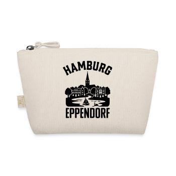 Eppendorf Hamburg Silhouette - Bio-Täschchen - Natur - Vorne